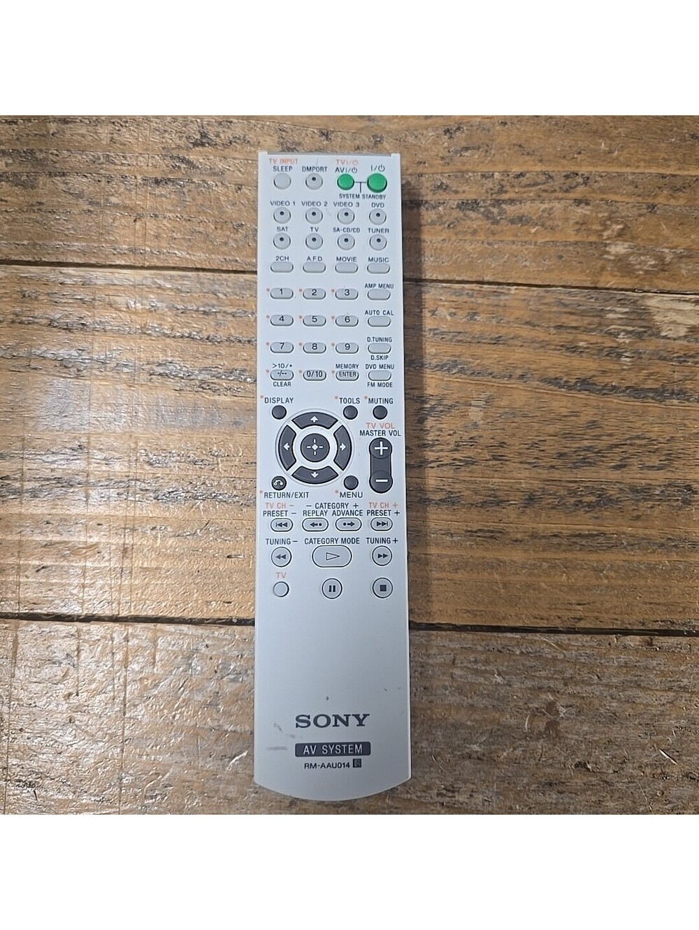 Genuine Sony RM-AAU014 A/V Receiver Remote STR-DG710 - Tested ✔️